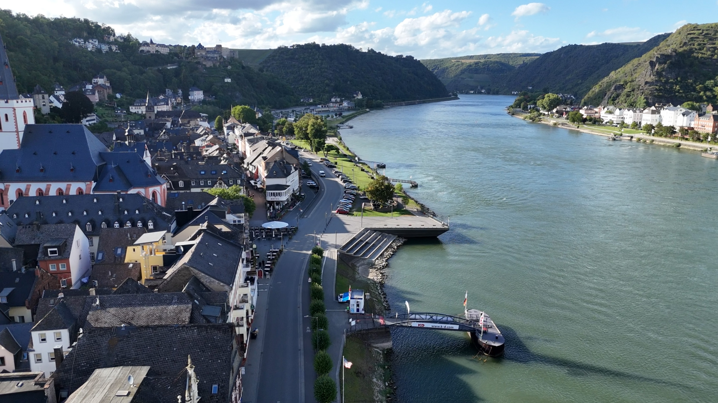 St. Goar und der Rhein